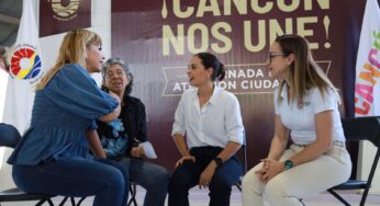Lleva Ana Patricia Peralta atención ciudadana a la SM 221