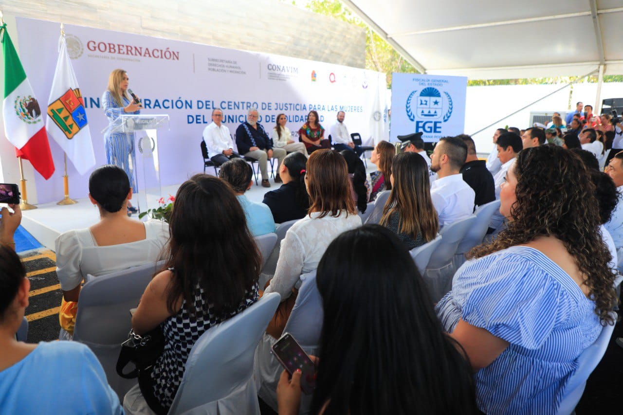 Inauguran el Centro de Justicia para las Mujeres en Solidaridad