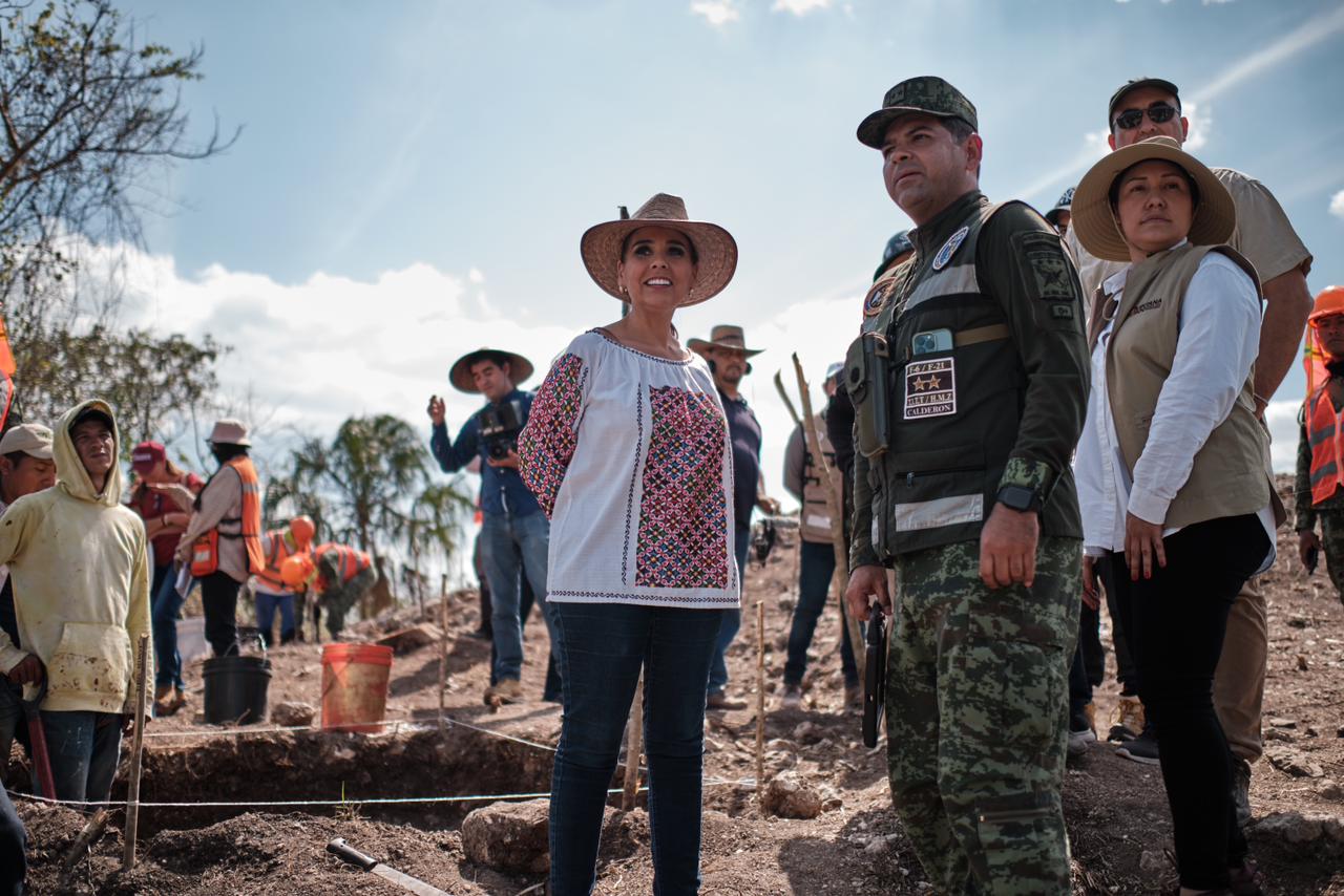 Con el salvamento arqueológico protegeremos y conservaremos el patrimonio cultural: Mara Lezama