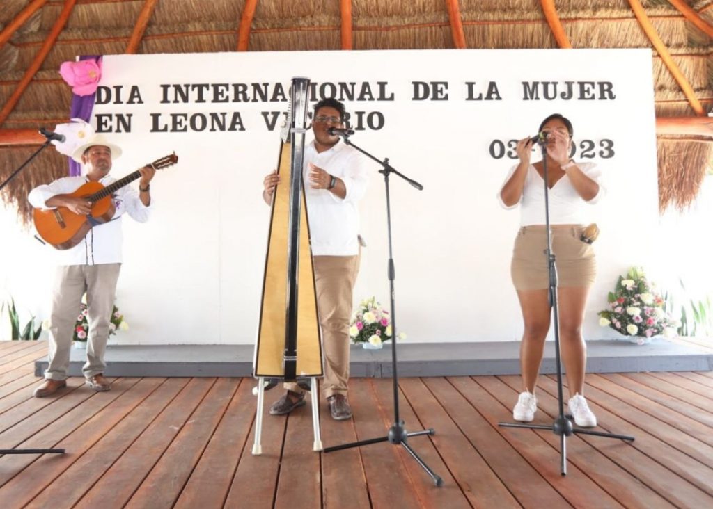 Blanca Merari pide a las mujeres que denuncien abusos y maltrato contra ellas o sus hijos en Puerto Morelos