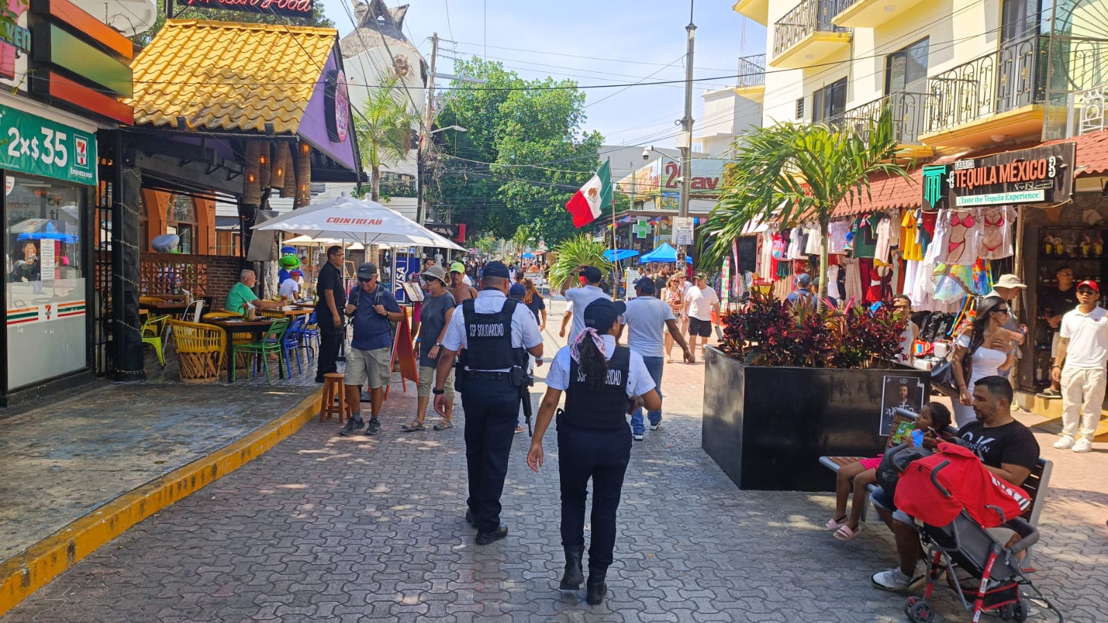 SSP realiza recorridos en zonas turísticas de Solidaridad y Tulum