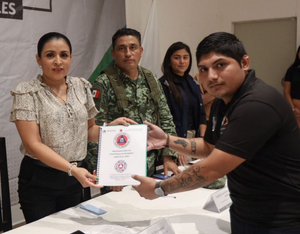 Blanca Merari Instala el Comité Operativo de Prevención, Atención y Combate de Incendios Forestales en Puerto Morelos