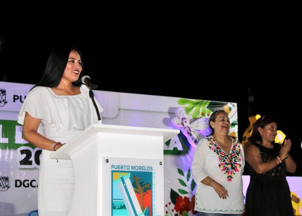 Blanca Merari coronó a los niños América Mirely Jacobo y Eric Eli Fernández, como Reyes de la Primavera 2023 en Leona Vicario.
