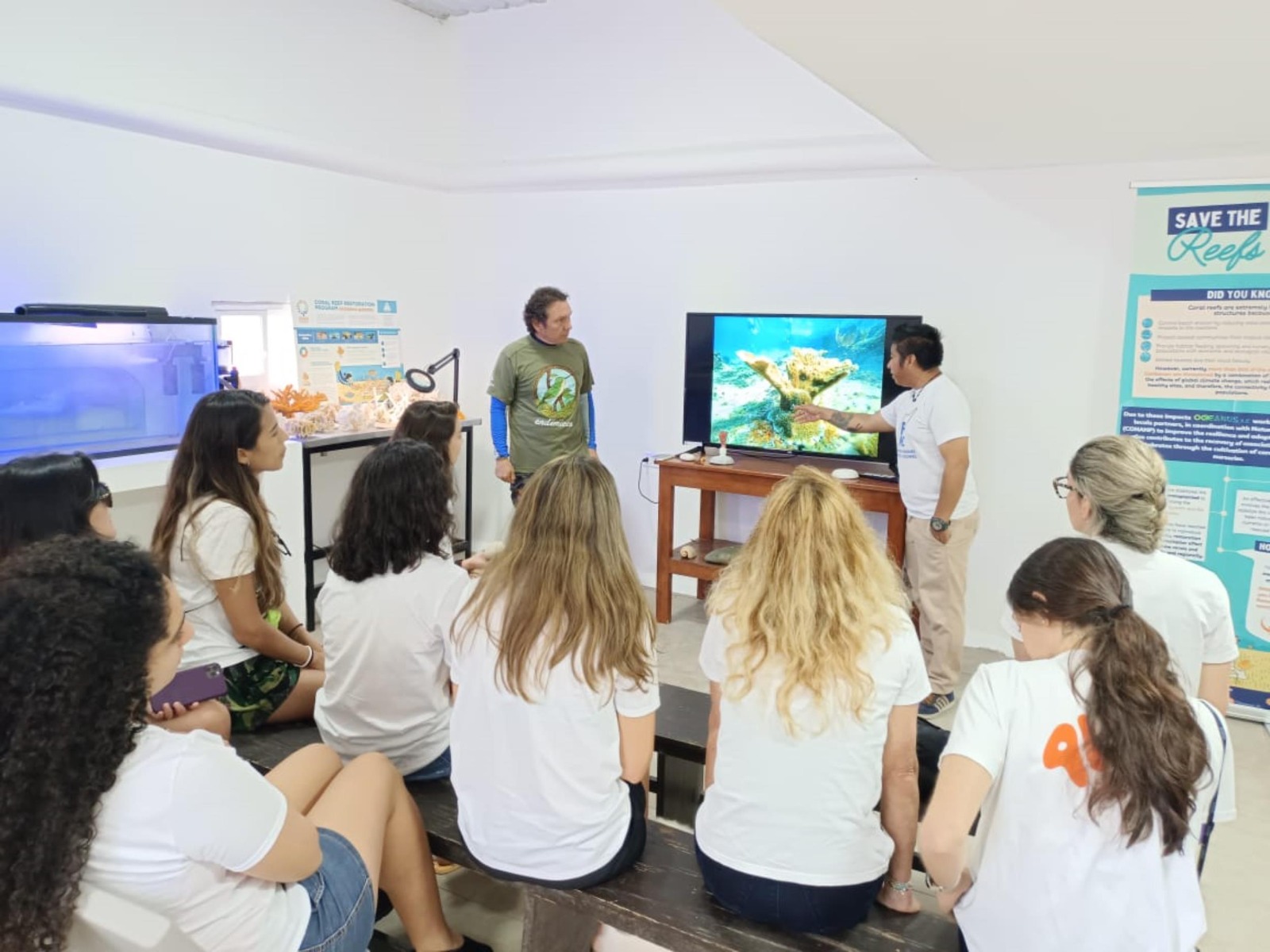 La escuela internacional “Aguamarina”, reconoce el papel conservacionista de la FPMC