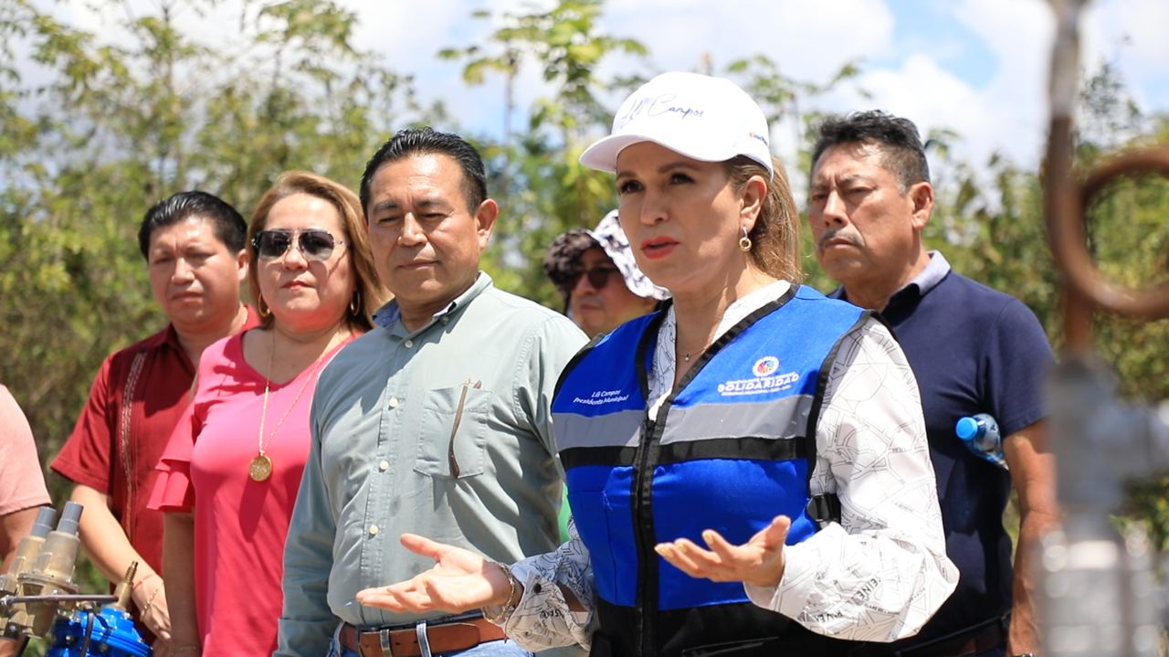 Más agua potable para todos y todas: Lili Campos