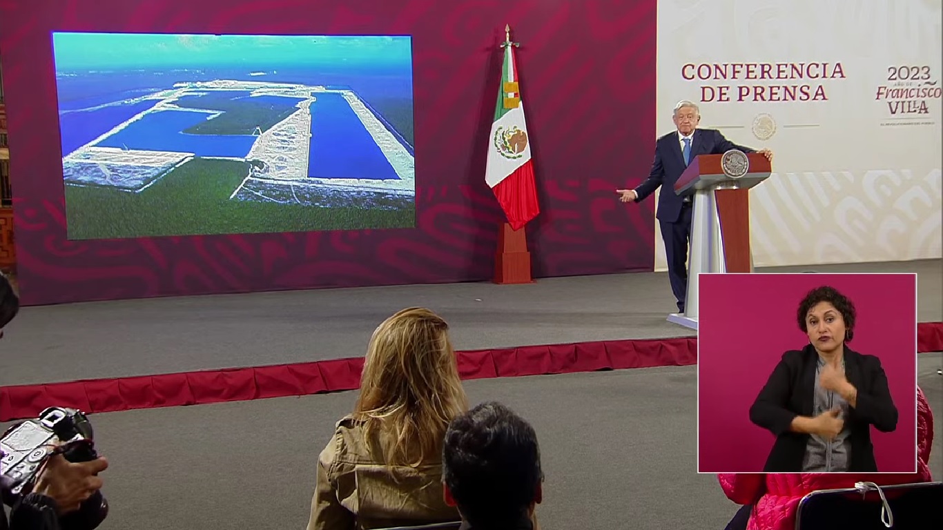 Critica AMLO a funcionarios estadounidenses por defender a Vulcan Materials
