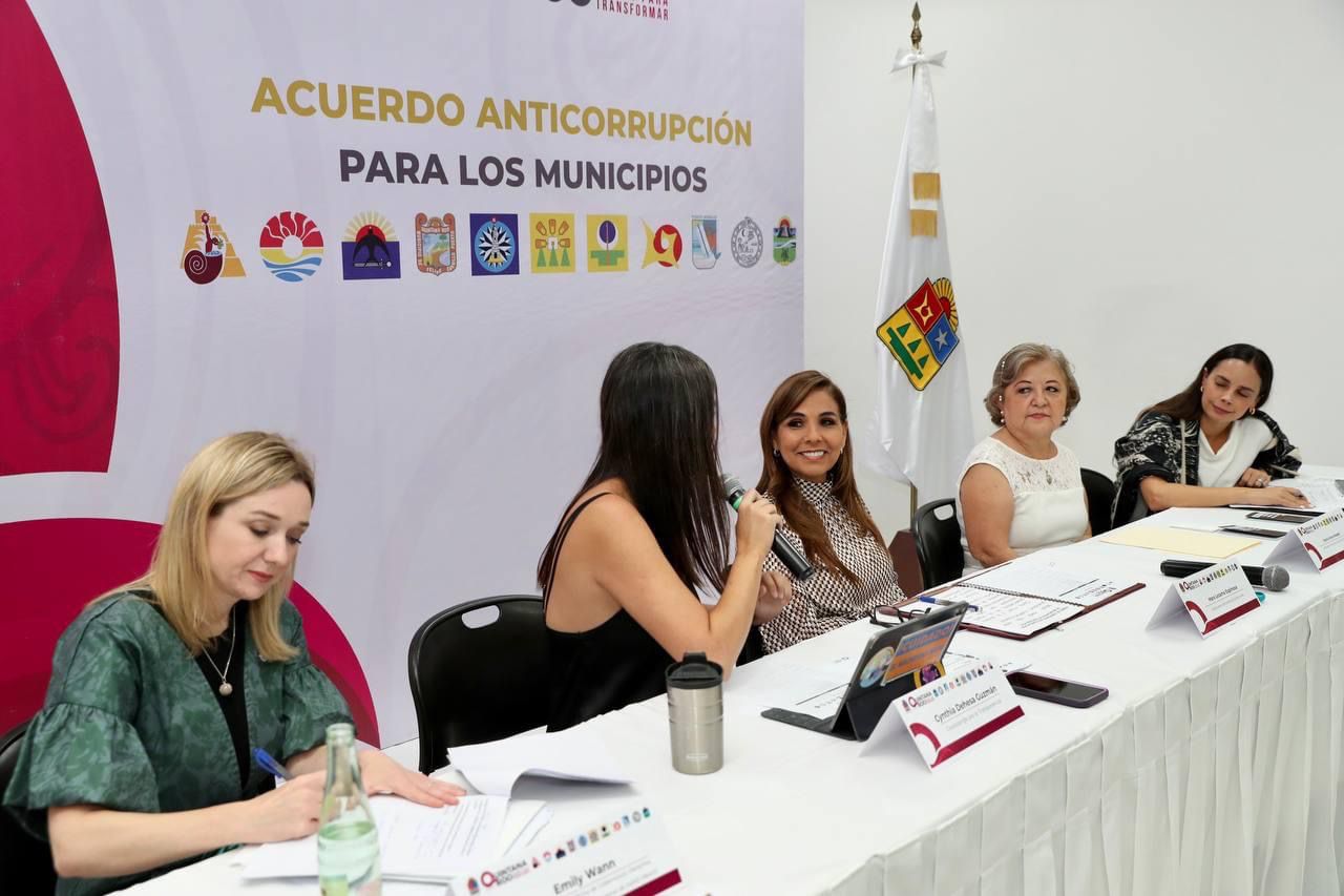 Suma Mara Lezama a todos los municipios al combate a la corrupción