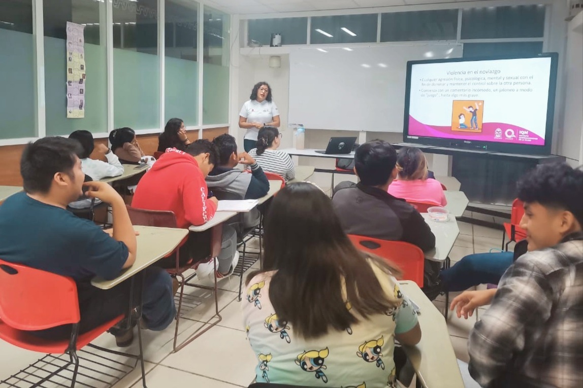 IQM brinda pláticas de sensibilización sobre la prevención de la violencia