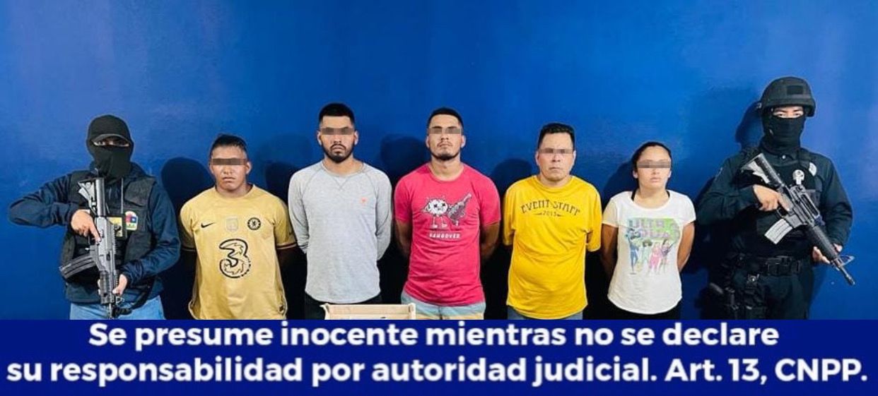 Detienen a narcomenudistas en Cancún