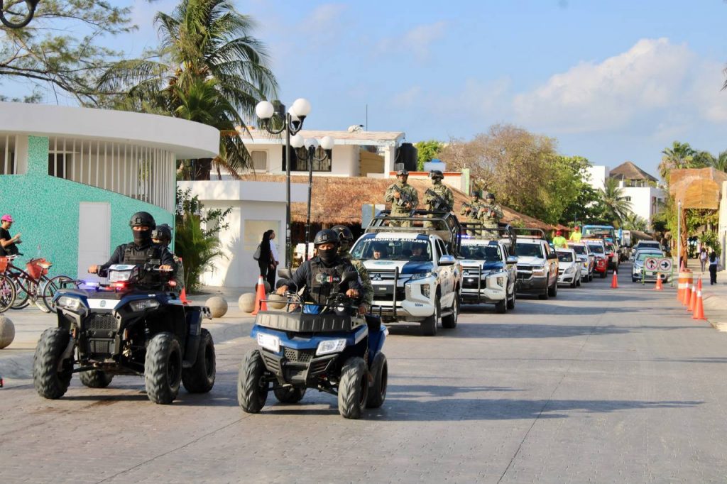 Blanca Merari da el banderazo de inicio del Operativo Vacacional de Semana Santa 2023, para más seguridad en el municipio en estas vacaciones