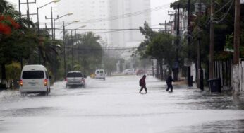 Entrada de Frente Frío #39 dejará lluvias en Cancún