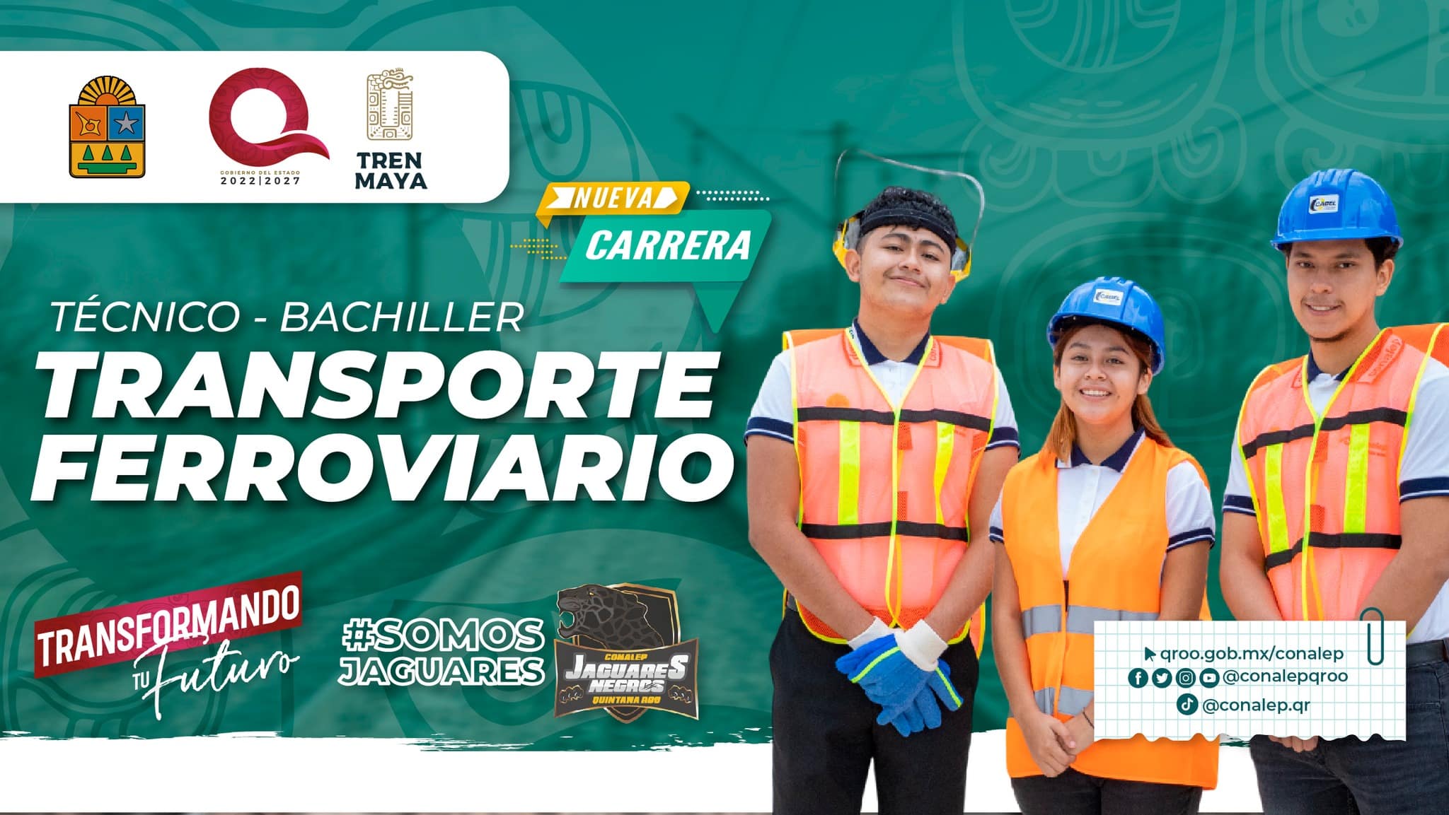 Abre CONALEP carrera de técnico en transporte ferroviario