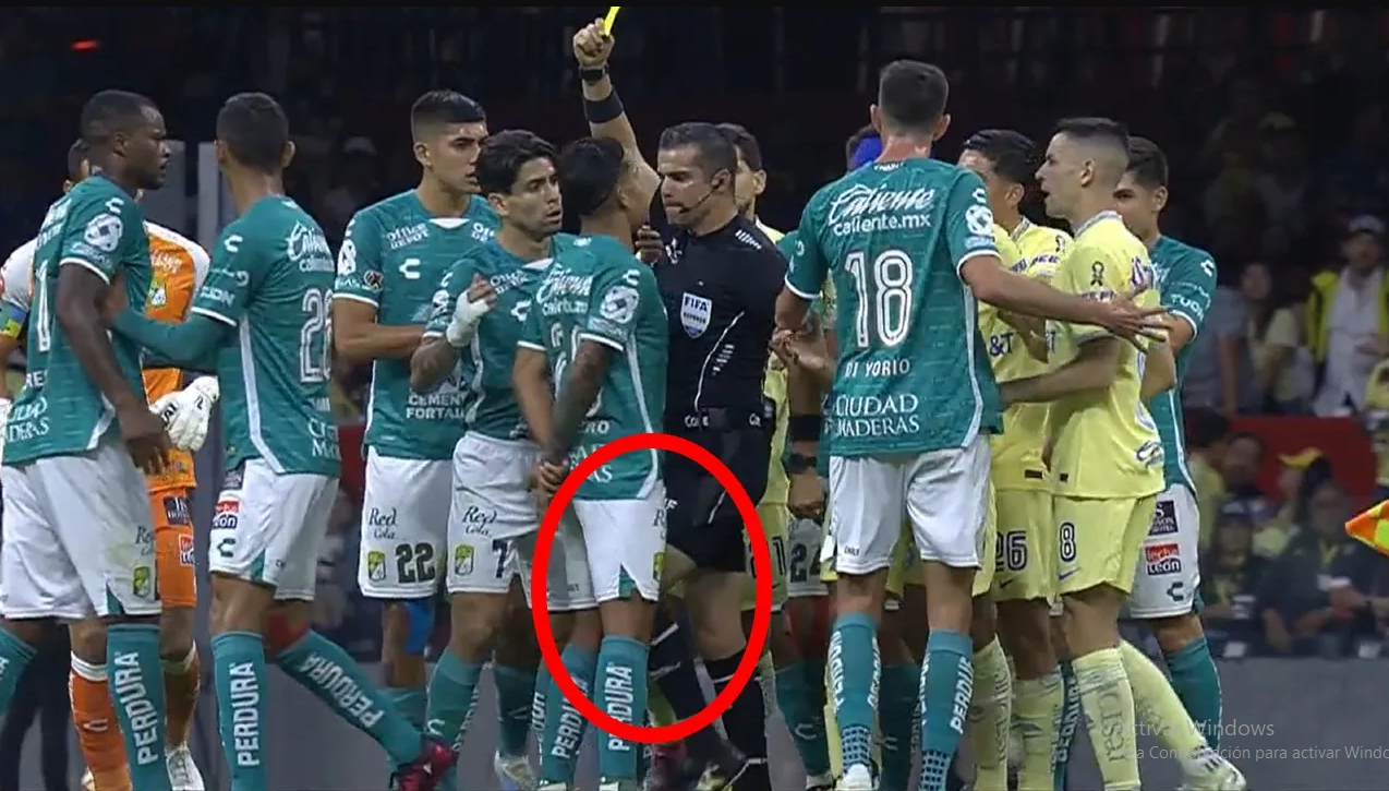 Dan suspensión a árbitro que agredió a jugador del Club León