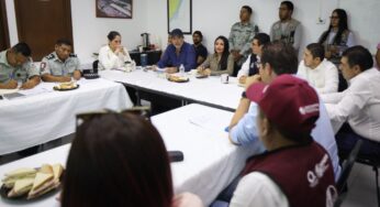 Encabeza Blanca Merari reunión de trabajo por el traslado de Balasto en Puerto Morelos