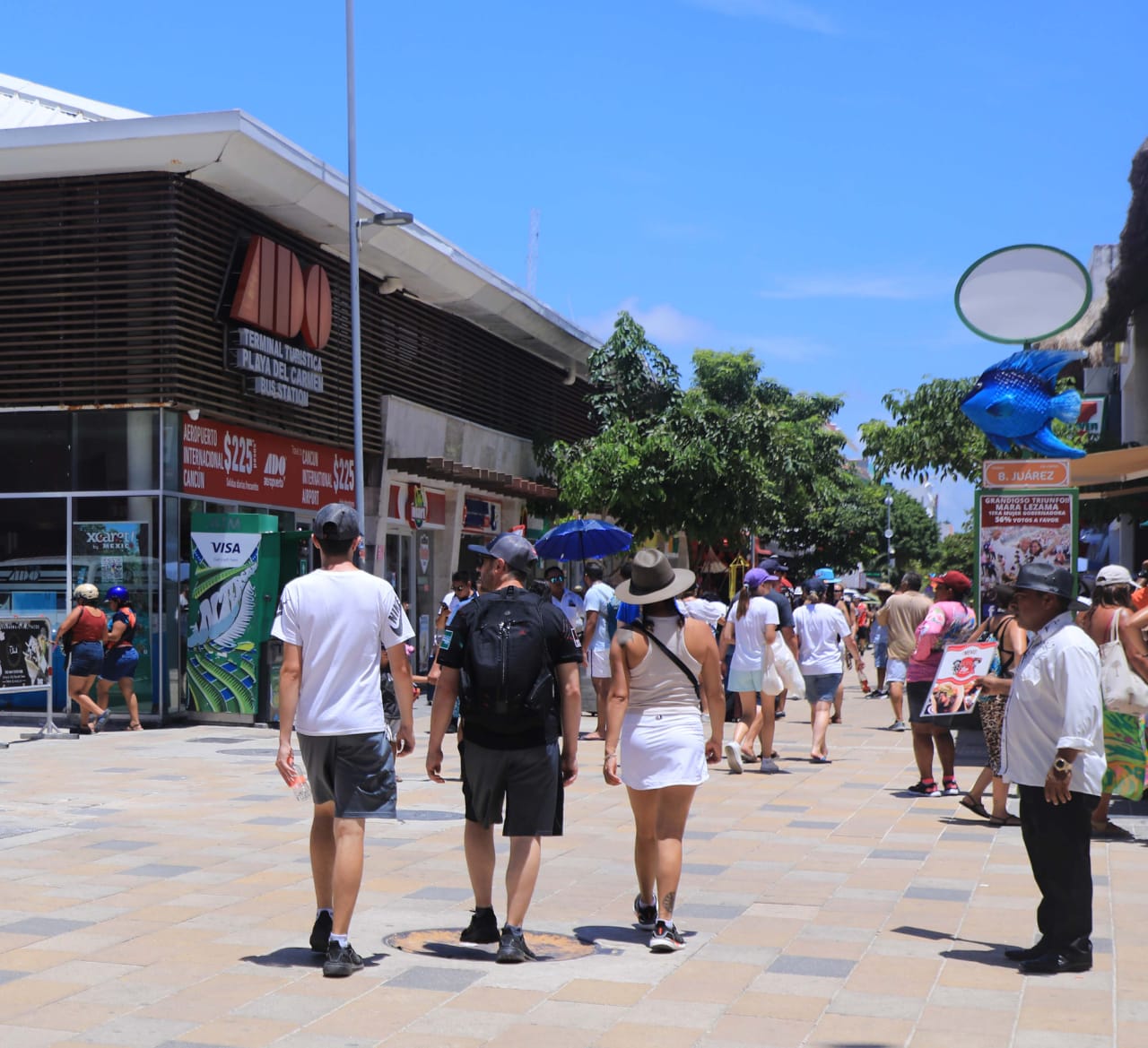 Playa del Carmen está preparado para recibir a visitantes