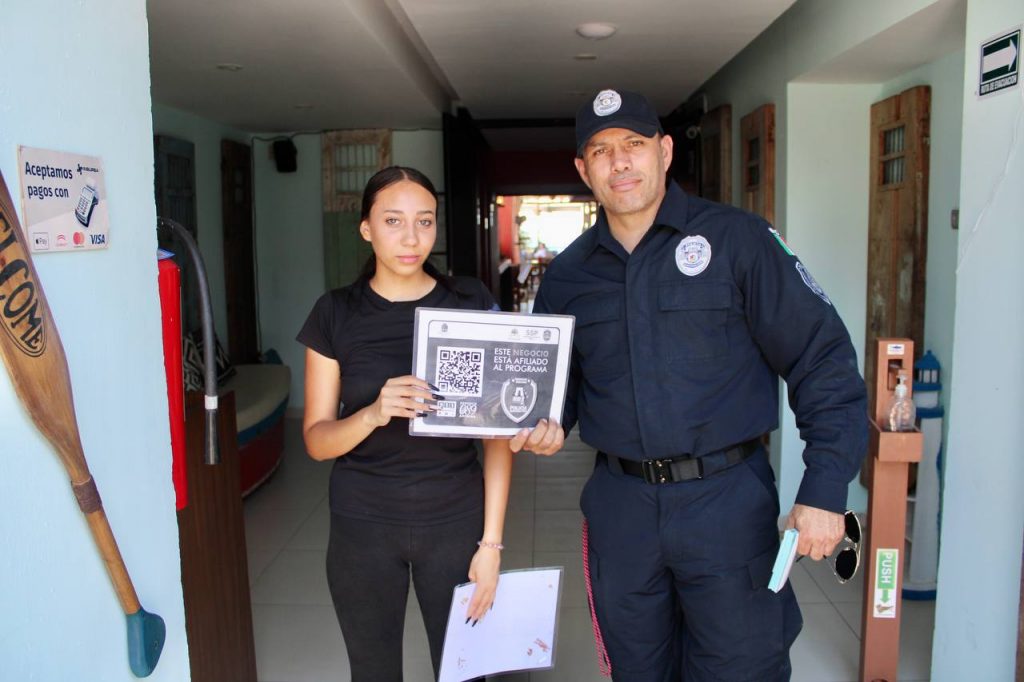 Puerto Morelos la Secretaría de Seguridad Pública y Tránsito inician recorridos de vigilancia en restaurantes, negocios y centros de hospedaje