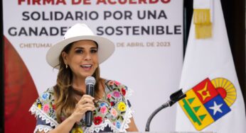 Sector ganadero se suma al Nuevo Acuerdo por el Bienestar y Desarrollo de Quintana Roo