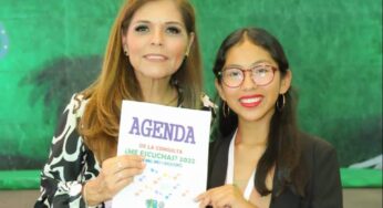 Participan quintanarroenses en la presentación de la Agenda Nacional de las Niñas, Niños y Adolescentes