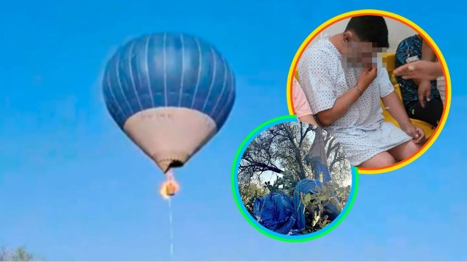 Detienen a piloto de globo aerostático accidentado en Teotihuacán