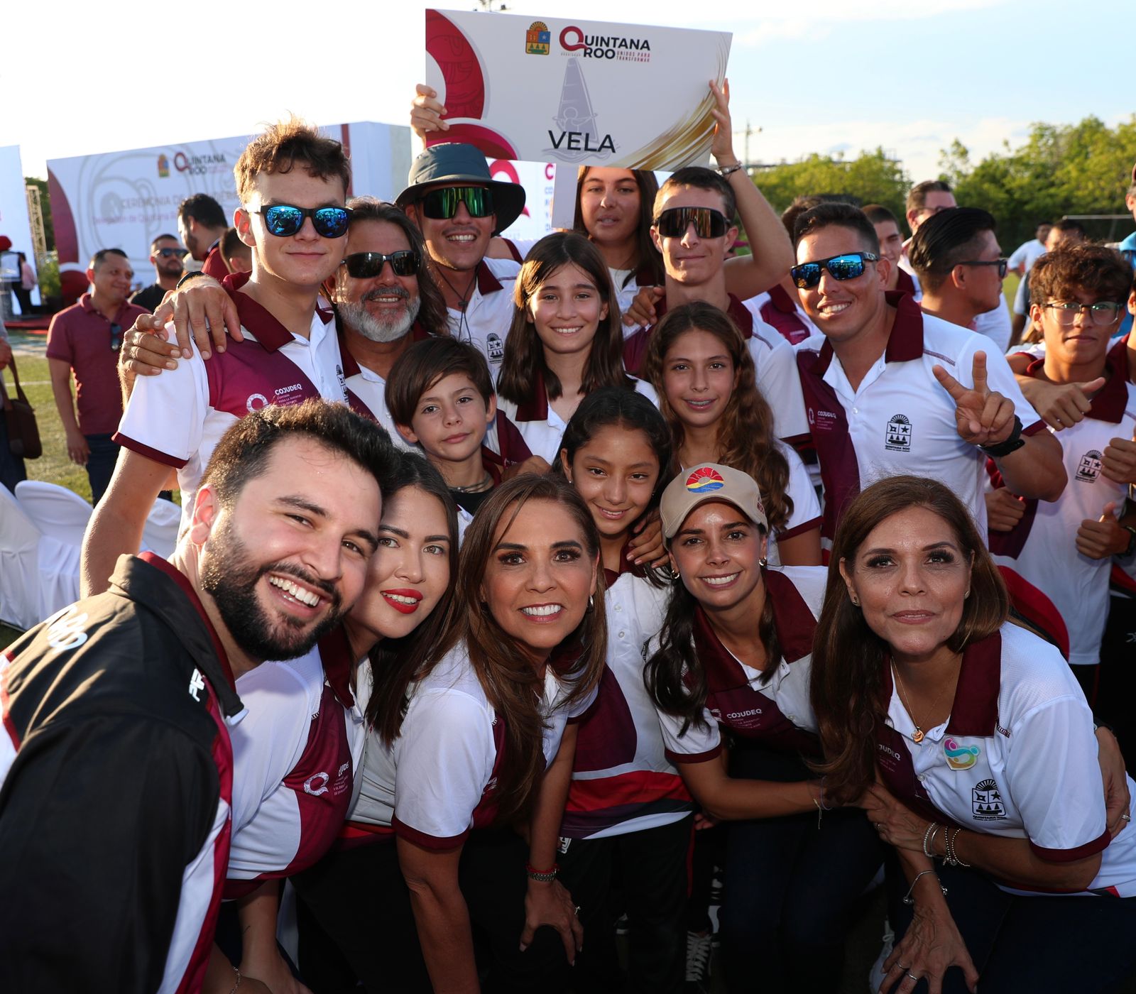 Abandera Mara Lezama a la delegación que competirá en los Nacionales CONADE 2023
