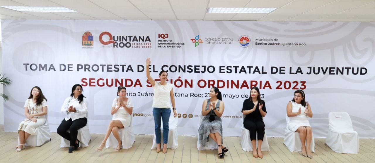 Respalda Ana Paty Peralta a la juventud quintanarroense