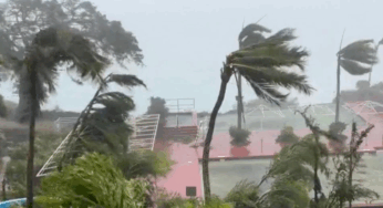 El tifón Mawar se aleja de Guam en EU tras causar estragos
