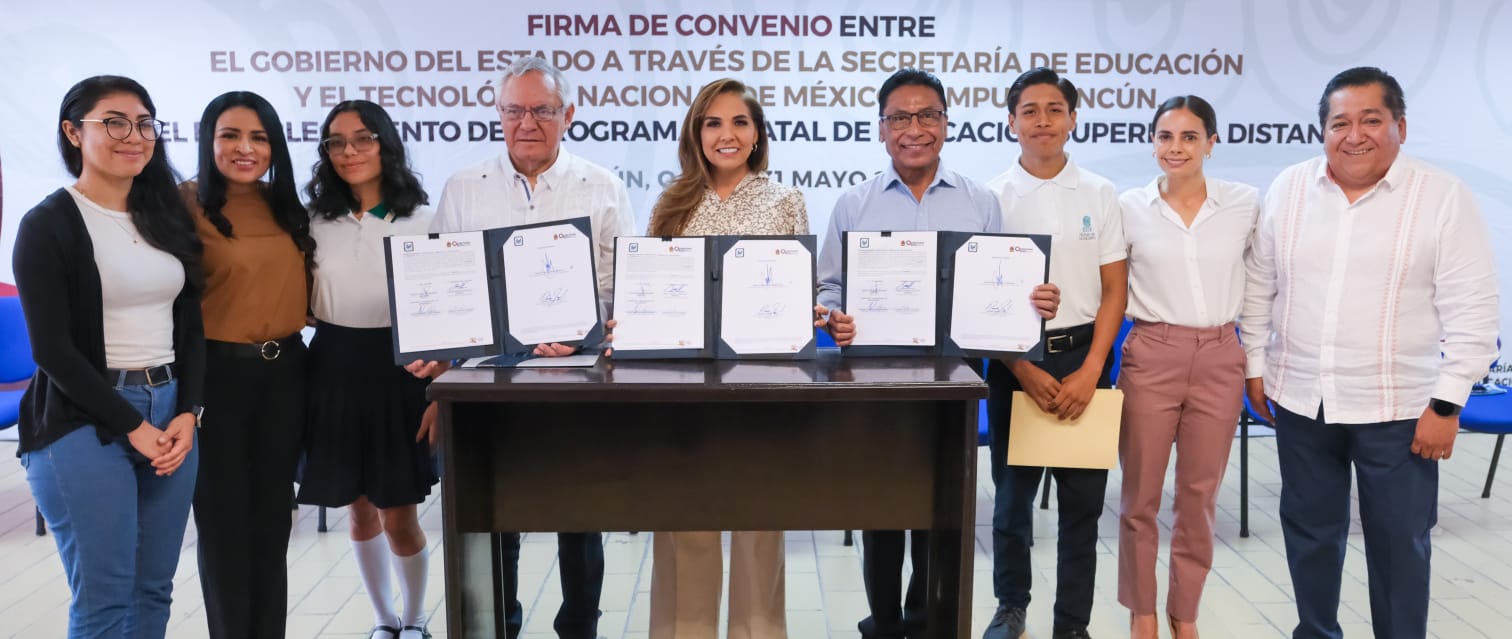 Quintana Roo es punta de lanza en educación superior a distancia en el sur sureste del país