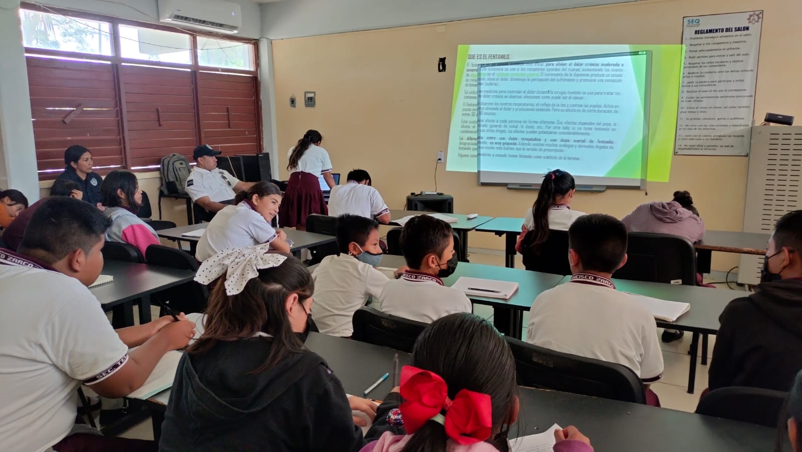 Puerto Morelos previene a jovenes sobre consumo de drogas