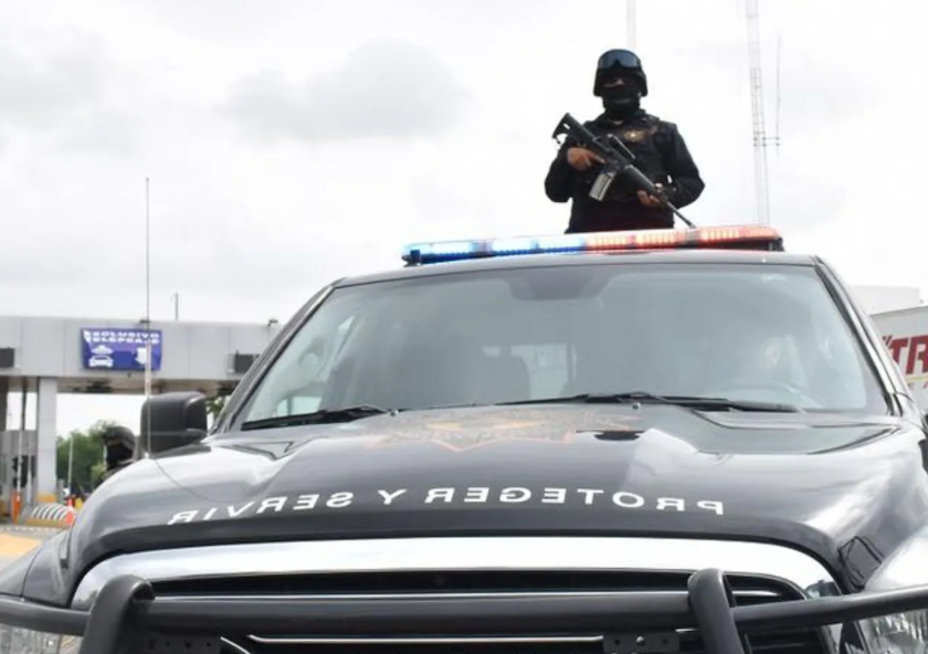 Atacan a balazos a la Fuerza Civil en Nuevo León
