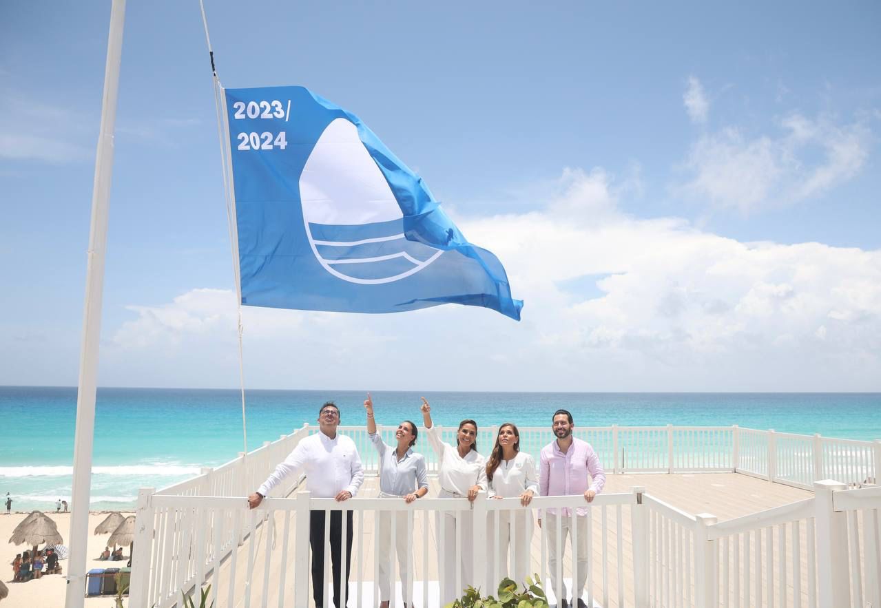 Cancún, líder en Blue Flag con playas y embarcaciones sostenibles: Ana Paty Peralta