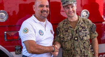 Recibe Solidaridad equipo de donación de la Marina de los EE.UU