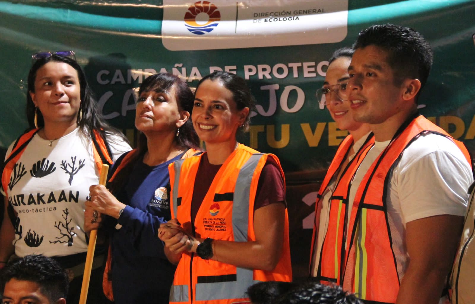 Inicia Ana Paty Peralta campaña de protección al cangrejo azul