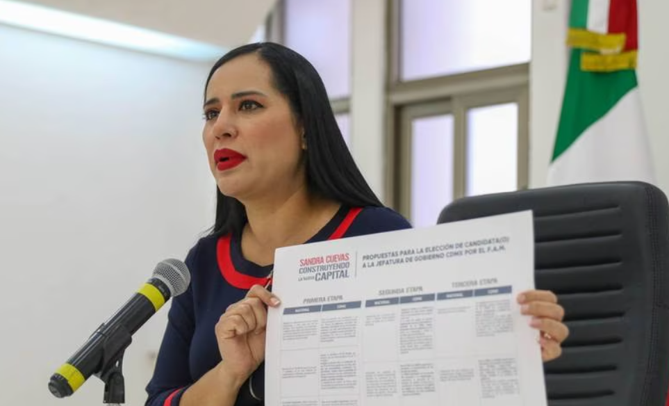 Sandra Cuevas pedirá licencia para competir por la CDMX