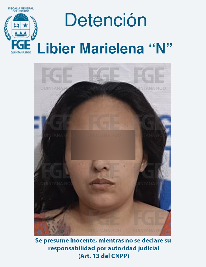 Detienen en Cancún a padres de menor que escapó por estar amarrada a la mesa
