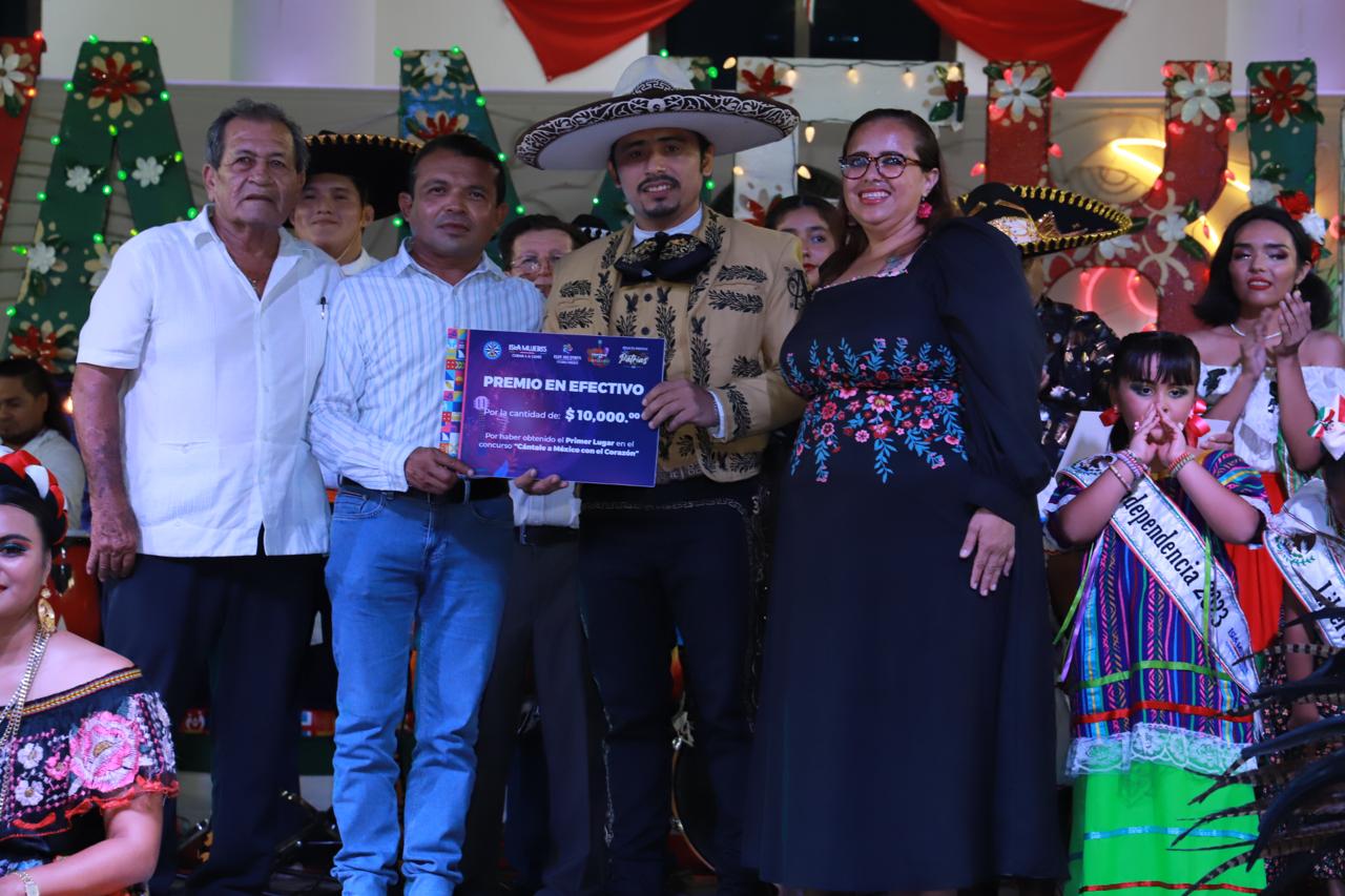 Atenea Gómez impulsa el talento isleño a través del concurso de canto “Cántale a México con el Corazón”