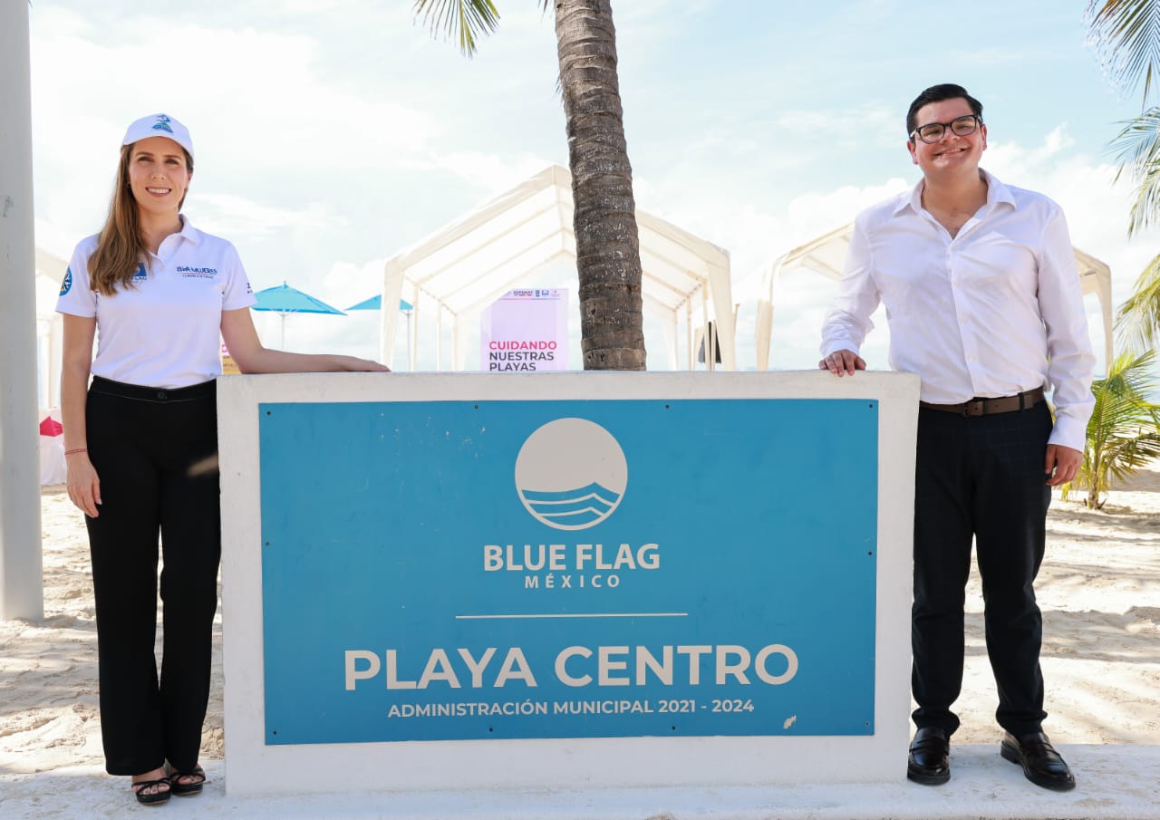Playa Norte y Playa Centro en Isla Mujeres reciben certificación Blue Flag