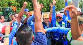 Solidaridad eficientiza la limpieza de las vialidades
