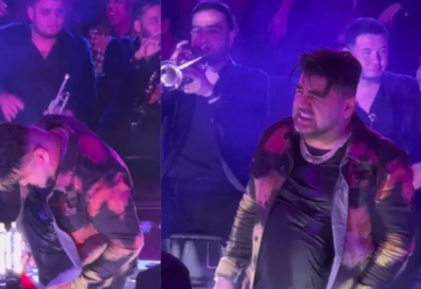 Critican a ‘El Mimoso’ por comportamiento durante concierto (VIDEO)