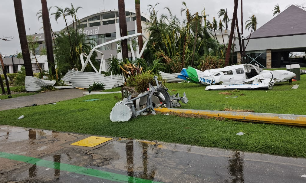 Acapulco abre puente aéreo con CDMX; se recupera torre de control del aeropuerto