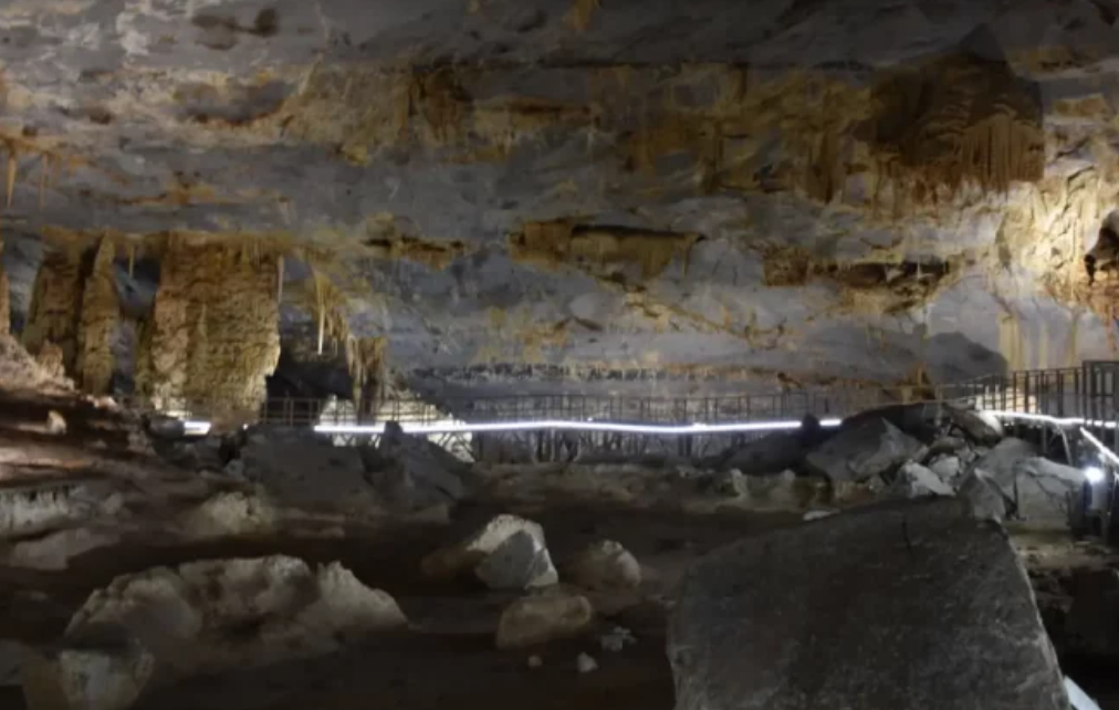 La maravillosa vista de las Grutas de Bustamante en Nuevo León