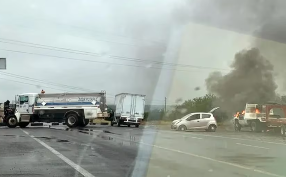 Enfrentamiento armado en Nuevo León provoca narcobloqueo en carretera a Reynosa