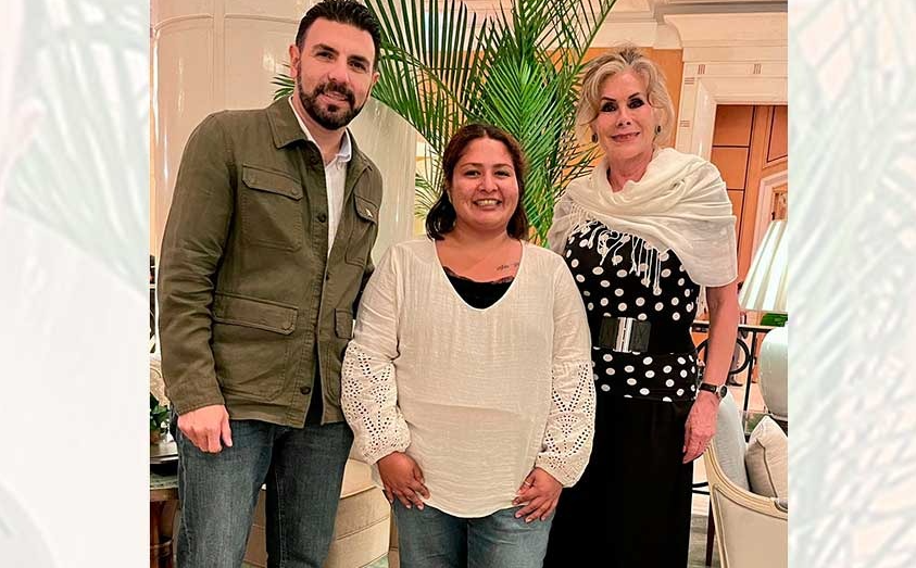 En Egipto la doctora mexicana Michelle Rabel, tras salir de la Franja de Gaza