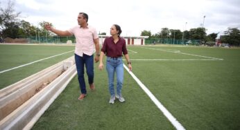 Proyecto deportivo en Sm. 21 al 70 por ciento: Ana Paty Peralta