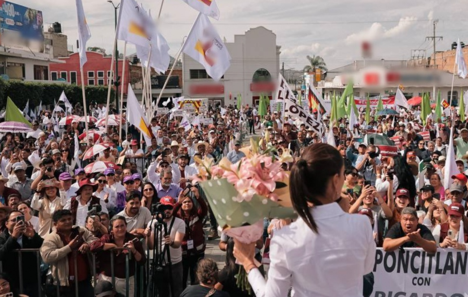 Escoltan a Claudia Sheinbaum por elementos del Ejército en Jalisco