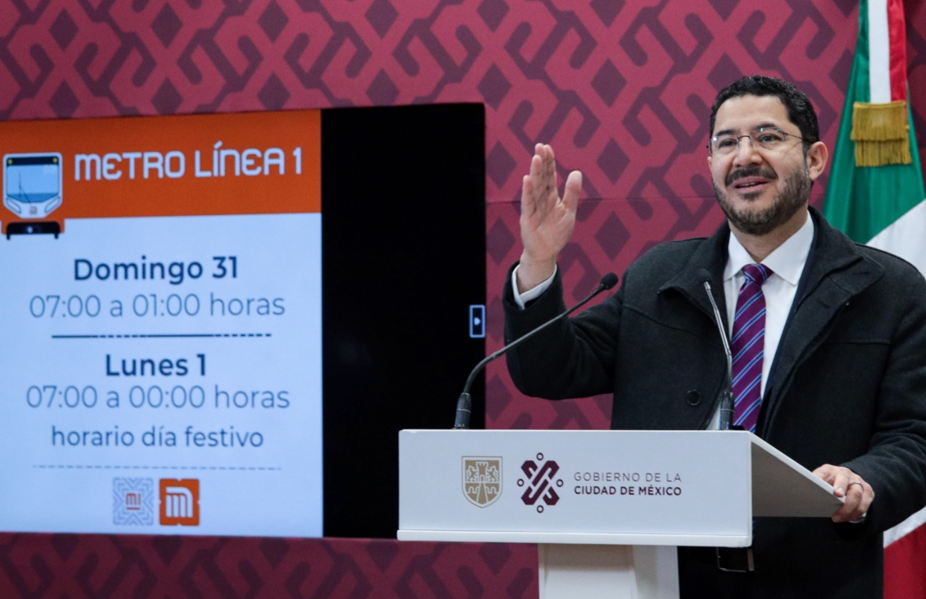 Gobierno de la CDMX invierte para presupuesto 2024 en el Metro