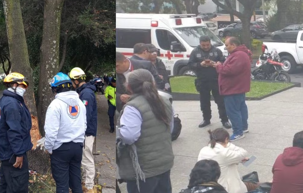 Accidente deja 25 heridos sobre Paseo de la Reforma en Lomas de Chapultepec