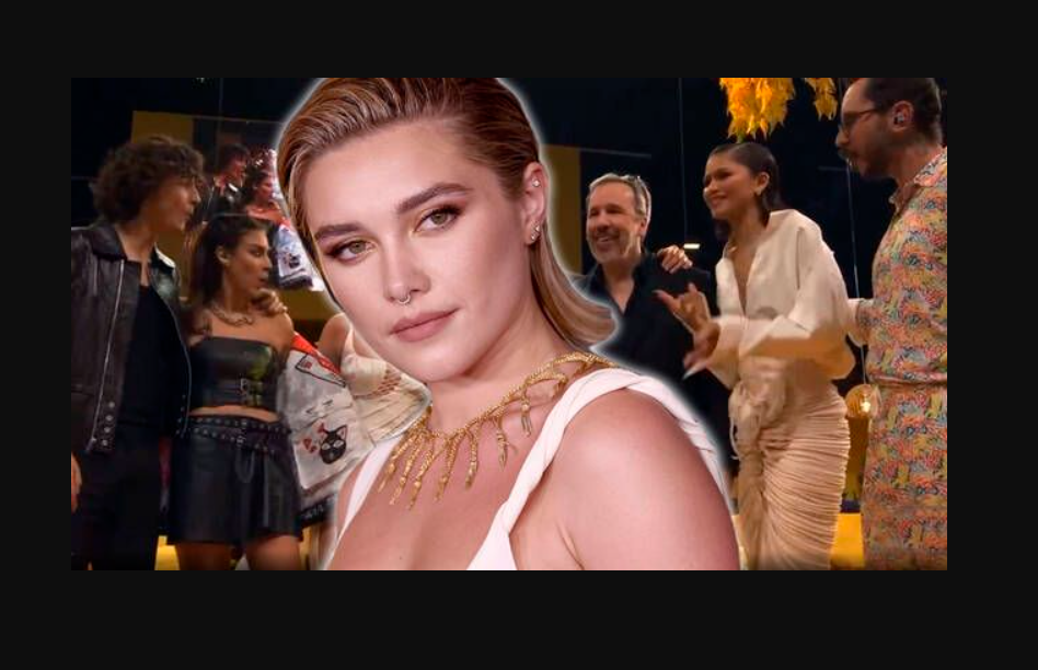 Actriz Florence Pugh es agredida en el escenario (VIDEO)