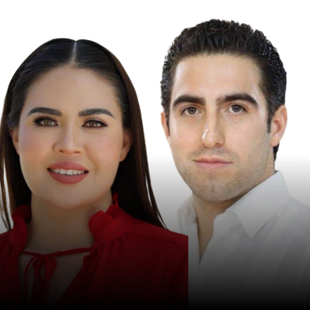 Anahí González y Eugenio Segura precandidatos por Morena al Senado
