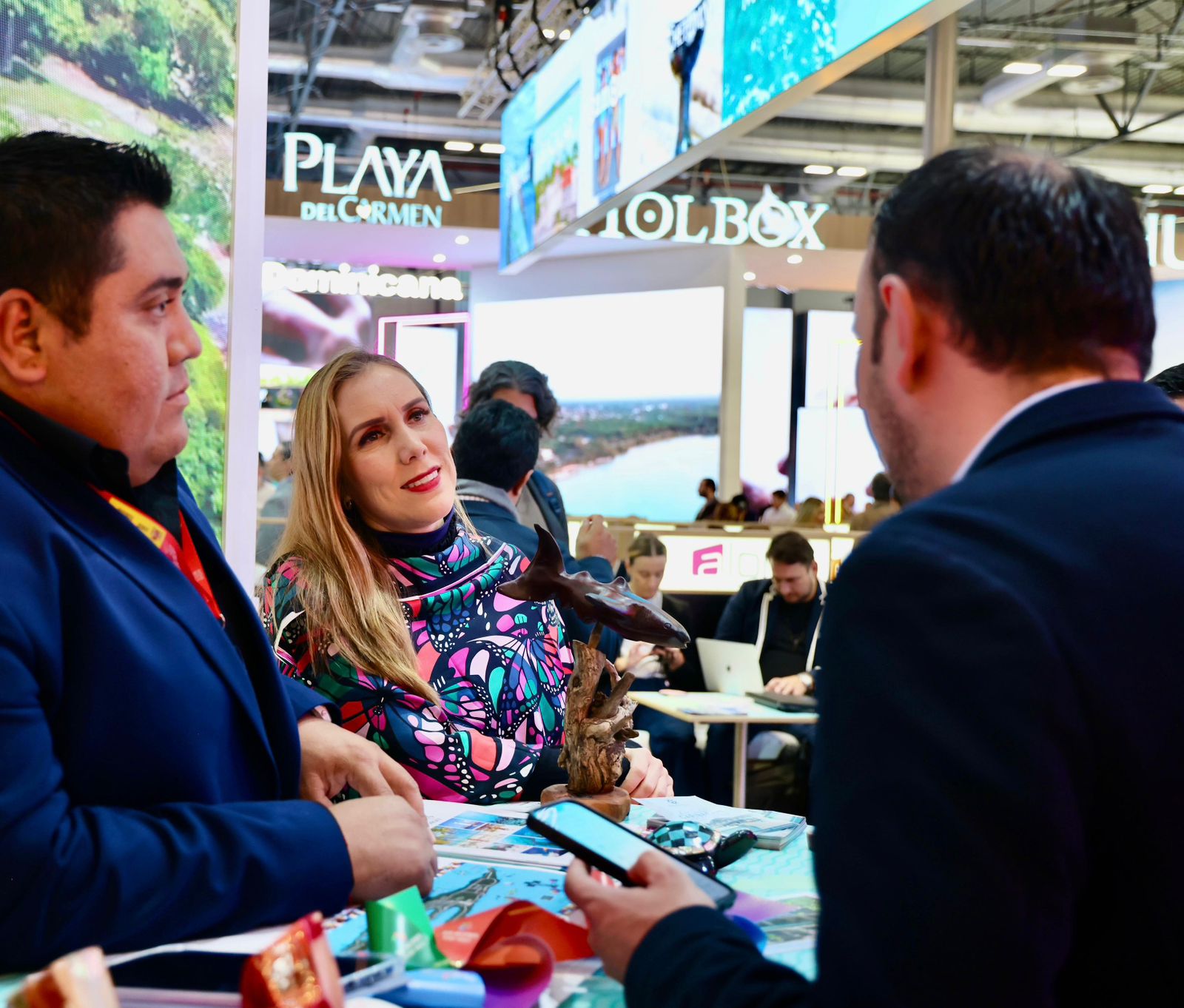 Atenea Gómez Ricalde impulsa exitosamente la promoción turística de Isla Mujeres en FITUR 2024