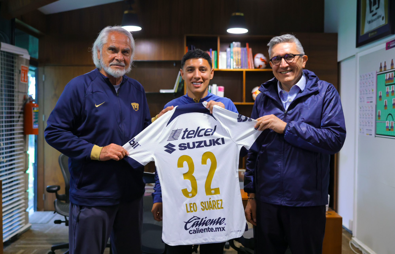 Leo Suárez es nuevo jugador de los Pumas